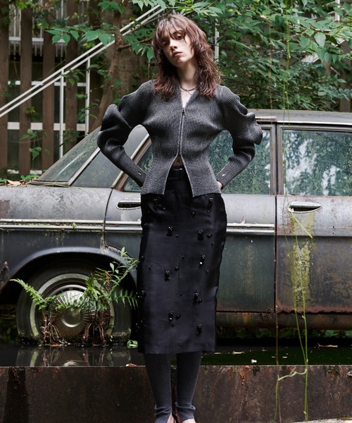 JOSE MOON（ジョゼムーン）の「ESCARGOT SLEEVE KNIT/エスカルゴ