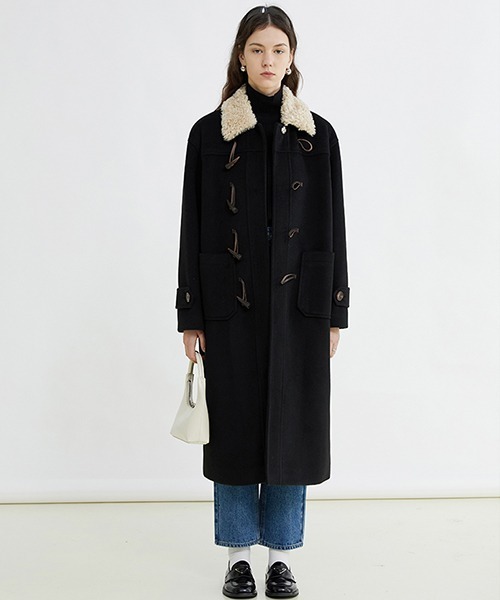 Fano Studios（ファノ ストゥディオズ）の「ボアカラー ダッフルコート