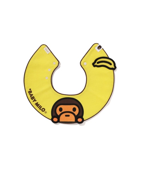 BAPE X MARLMARL - BABY MILO DIE CUT BIB（スタイ/よだれかけ）｜A