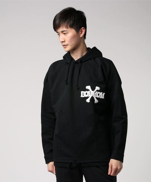 BOWWOW】ボーンズフーディ / BW1902-BH（パーカー）｜BOW WOW