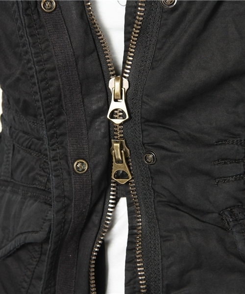 goa（ゴア）の「ビックフードジャケット（ミリタリージャケット）」 - WEAR