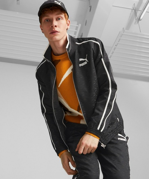 PUMA（プーマ）の「PUMA/プーマ モノグラム トラックジャケット