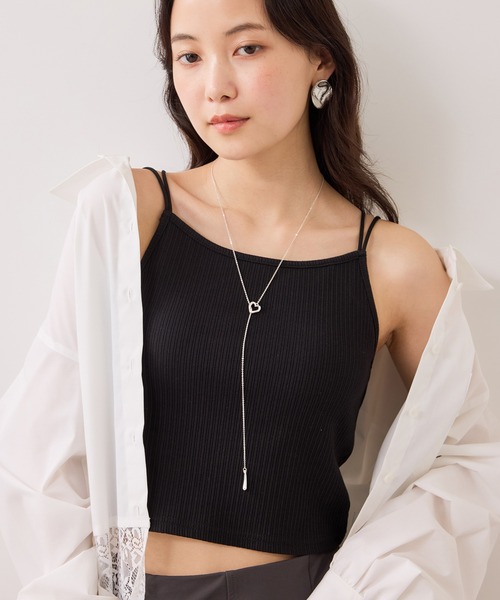 カップ付きアメスリキャミソール（キャミソール）｜VIS（ビス）の