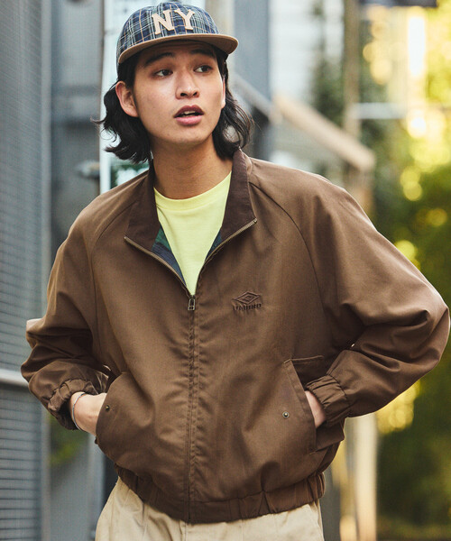 UMBRO/アンブロ SP Twill Stand Collar Blouson/別注 ツイル スタンド