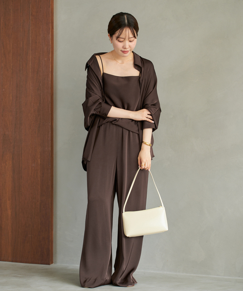 dull satin キャミソール（キャミソール）｜Plage（プラージュ）の