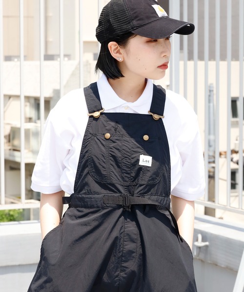 Lee（リー）の「LEE/リー WAIST ADJUSTER OVERALL SKIRT