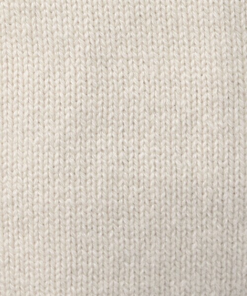 caban（キャバン）の「□CABaN ウールカシミヤ アートフレーム クルー