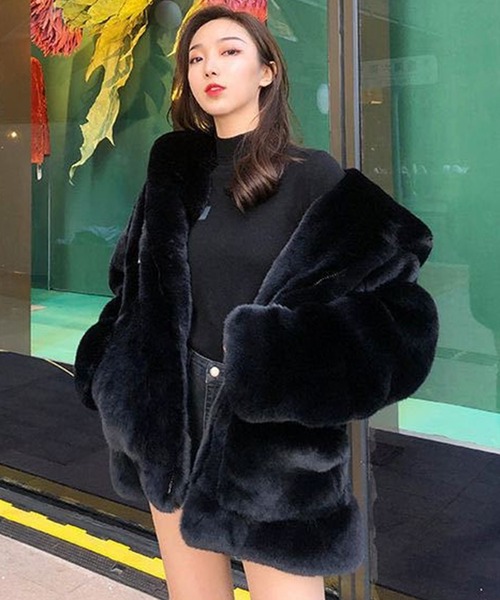 セール】フェイクファー フードジャケット（その他アウター）｜WESTSEA