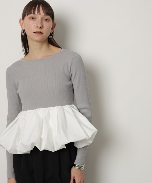 CADUNE（カデュネ）の「バルーンニット（ニット/セーター）」 - WEAR