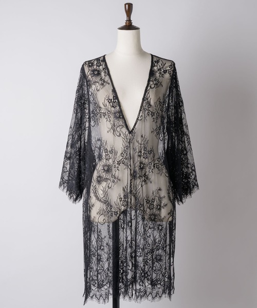 総レースVネックオーバーTOPS（シャツ/ブラウス）｜LA BELLE ETUDE