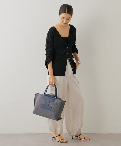 IACUCCI（イアクッチ）の「ソルベット M CANVAS/RUGA（トートバッグ