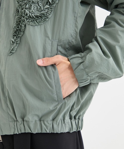 TAAKK/ターク】TAPE EMBROIDERY WIND BREAKER（ブルゾン）｜TAAKK