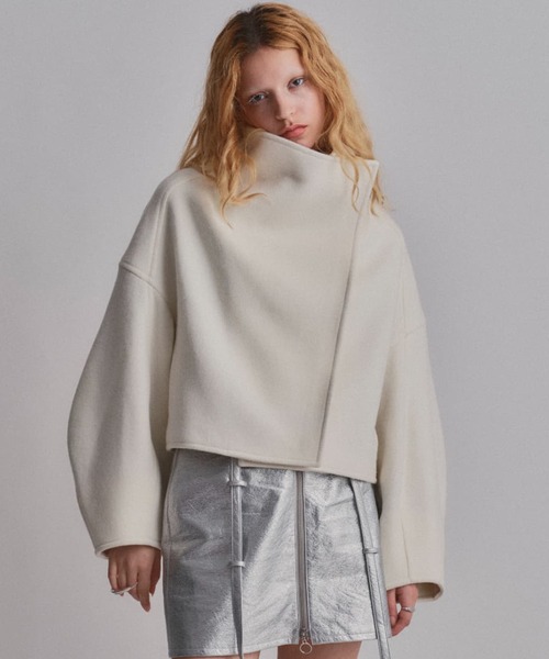 led.tokyo（レッドトウキョウ）の「【led.tokyo】HIGH NECK WOOL SHORT