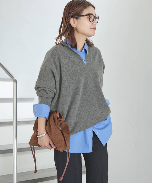 セール】《WEB限定追加》MUSIC カフタンプルオーバー（ニット/セーター