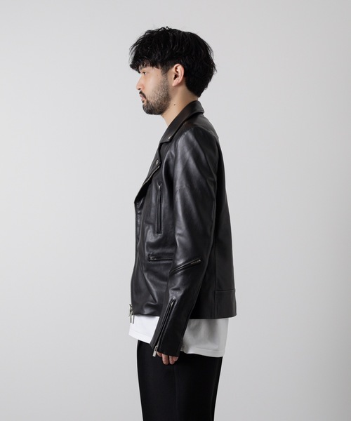 ATTACHMENT（アタッチメント）の「シープレザー ダブルライダース