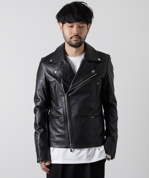 ATTACHMENT（アタッチメント）の「シープレザー ダブルライダース