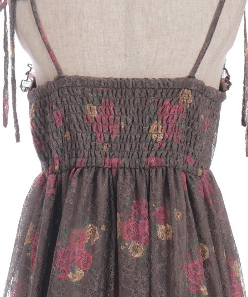 axes femme（アクシーズファム）の「ブーケレースキャミチュニック