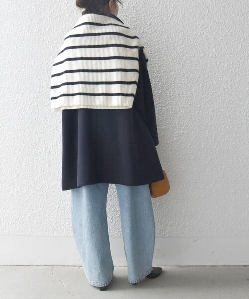 セール】SHIPS any: スタンド & ダブル カラー コート 24FW（その他