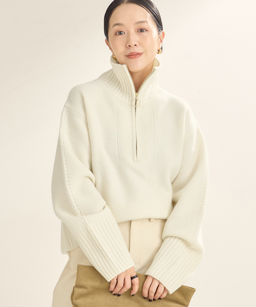 セール】pooginook zip up ニット（ニット/セーター）｜Plage