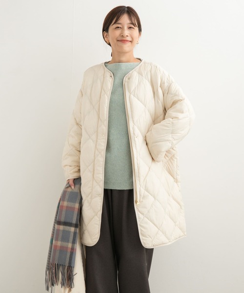 セール】『WEB/一部店舗限定カラー』ライトダウンキルトロングコート