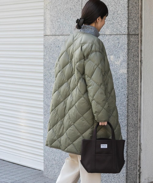 セール】『WEB/一部店舗限定カラー』ライトダウンキルトロングコート