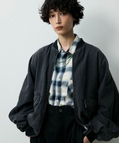 デニムオーバーブルゾン | ジョンブル公式通販/JOHNBULL ONLINE STORE