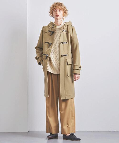 HYKE（ハイク）の「＜HYKE（ハイク）＞ ダッフルコート BEIGE ②