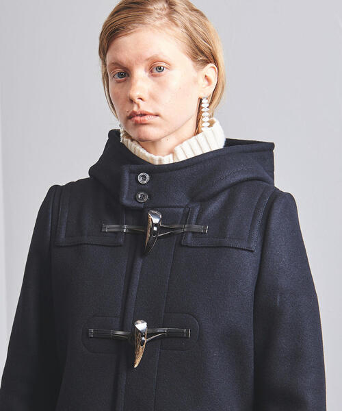 HYKE（ハイク）の「＜HYKE（ハイク）＞ ダッフルコートNAVY ②