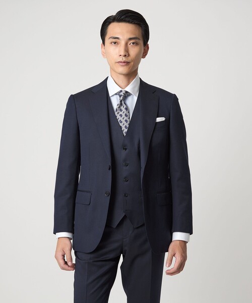 REDA サージ 2B RV スーツジャケット（スーツジャケット）｜green