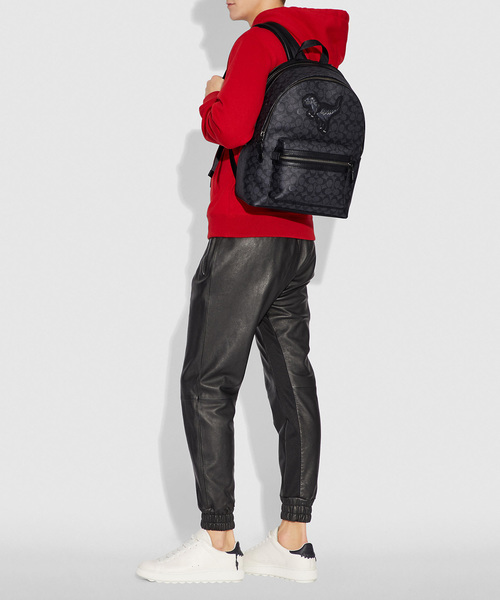 COACH（コーチ）の「【コーチ】アカデミー バックパック シグネチャー
