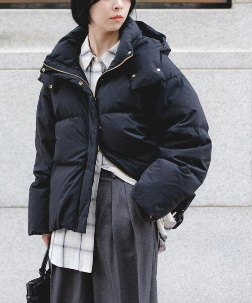 セール】2WAYフーデットダウンコート（ダウンジャケット/コート