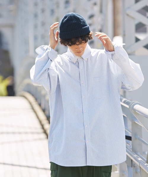 HECT】Big Oxford BD L/S Shirt / ビッグシルエットボタンダウン