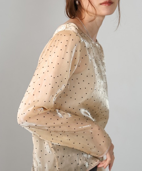 セール】【オケージョンドレス/結婚式/SET ITEM】フロッキードット