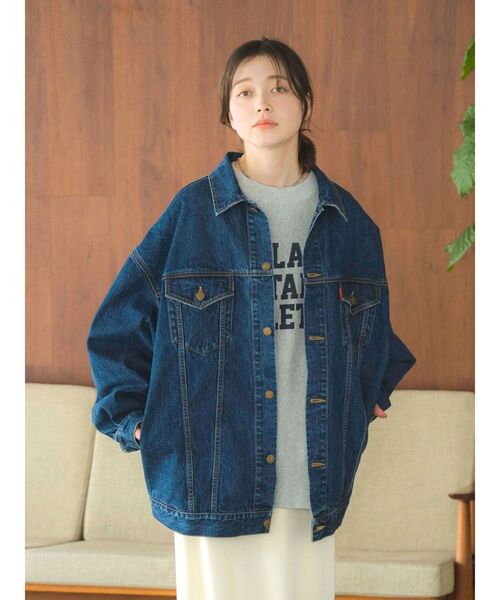 Ungrid（アングリッド）の「ビッグシルエットデニムジャケット（デニム