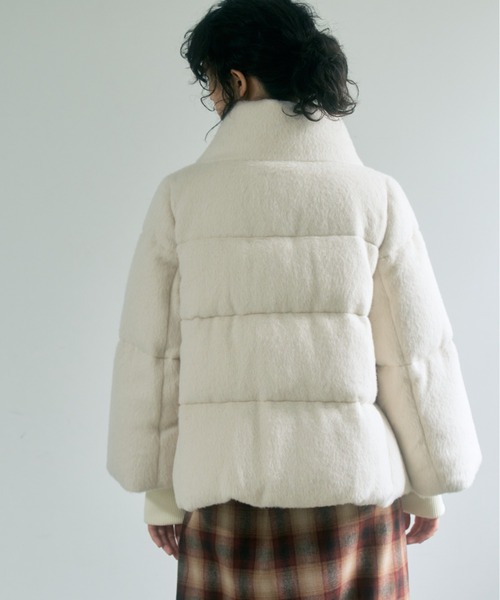 ANAYI（アナイ）の「アルパカシャギーダウンコート（その他アウター