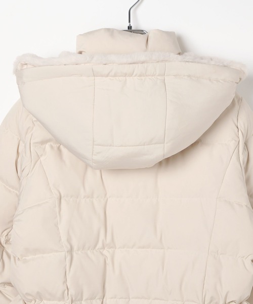 セール】ウツクシルエット撥水ダウンコート/497165（ダウンジャケット