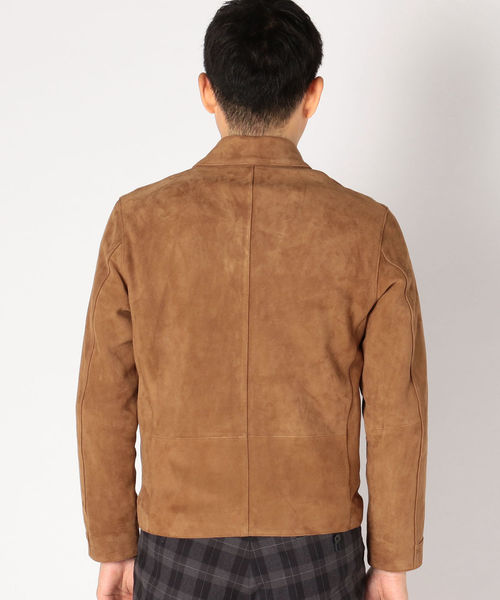 SHIPS（シップス）の「SC: ゴート/スエード ジップ ブルゾン（ブルゾン