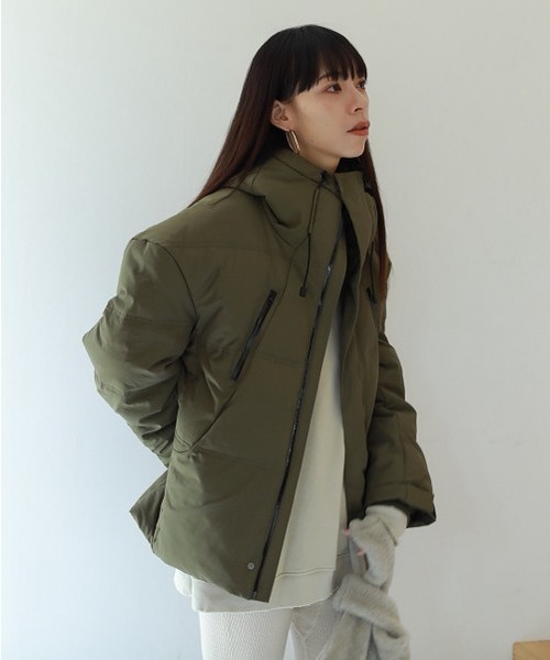 TODAYFUL（トゥデイフル）の「フーディーダウンジャケット（ダウン