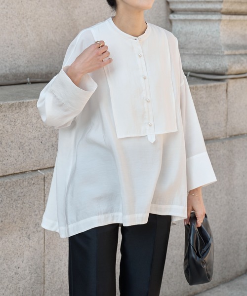 BEARDSLEY（ビアズリー）の「《ビアズリー》パール釦袖ボリューム