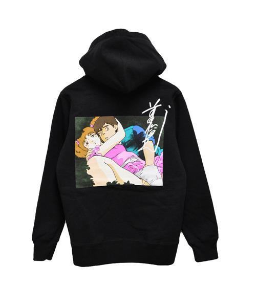 ブランド古着】バックプリントジップアップスウェットパーカー