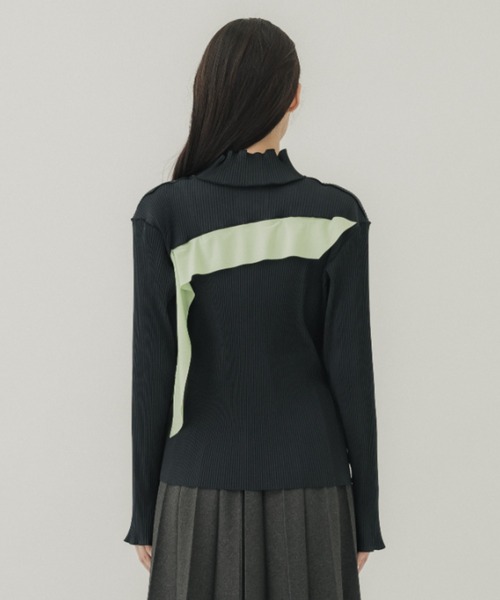 kotohayokozawa/コトハヨコザワ】todoウェーブロングスリーブ