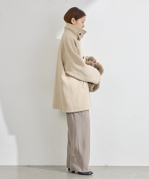 セール】ダブルブレストハーフコート（その他アウター）｜IENA（イエナ