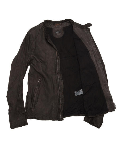 sisii（シシ）の「Sisii / シングルレザーライダース（ライダース