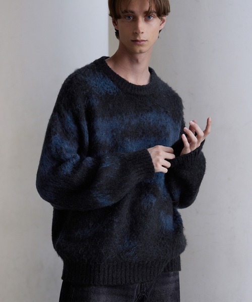 CLEL】Alpaca Blend Shaggy Knit / アルパカブレンドシャギーニット