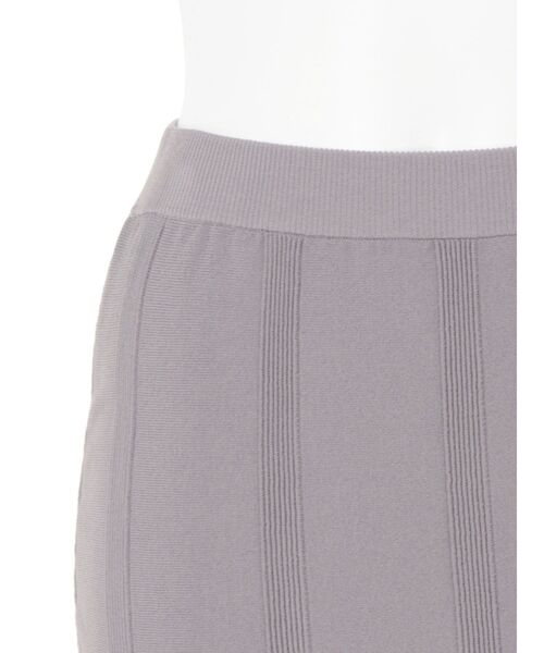 UN3D.（アンスリード）の「ミックスドットジャカードニットスカート