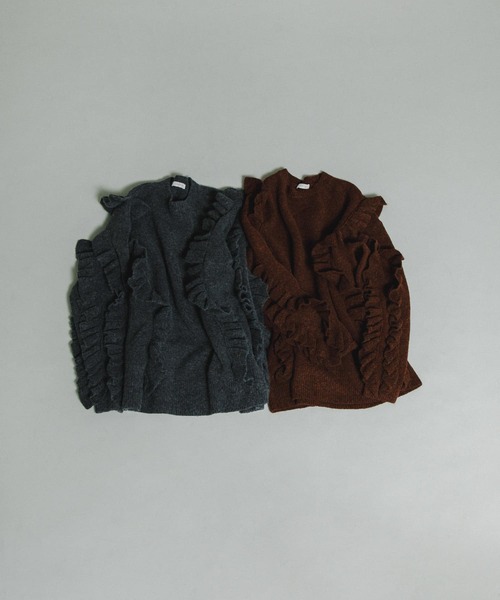 LAATO（ラート）の「frill frill knit（ニット/セーター）」 - WEAR