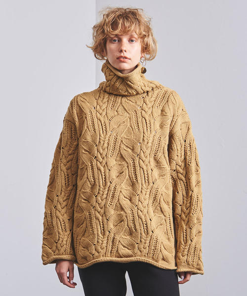 UNFIL（アンフィル）の「＜unfil(アンフィル）＞アラン編み