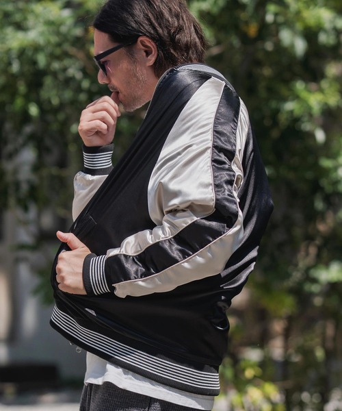 mj11134-Different Design Reversible Jacket リバーシブルジャケット