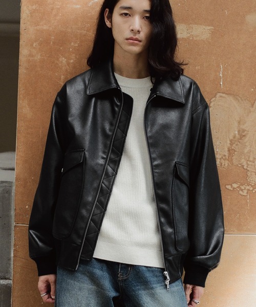 DETACHABLE BOA ARTIFICIAL GRAIN FLIGHT BLOUSON（ブルゾン）｜WYM