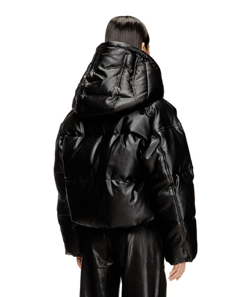 ウィメンズ ブラックパファージャケット W-ILLEY（ダウンジャケット